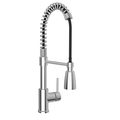 Keeney Mfg Commercial Style Single Handle Pull-Down Kitchen Faucet, Chrome PRO78CCP2